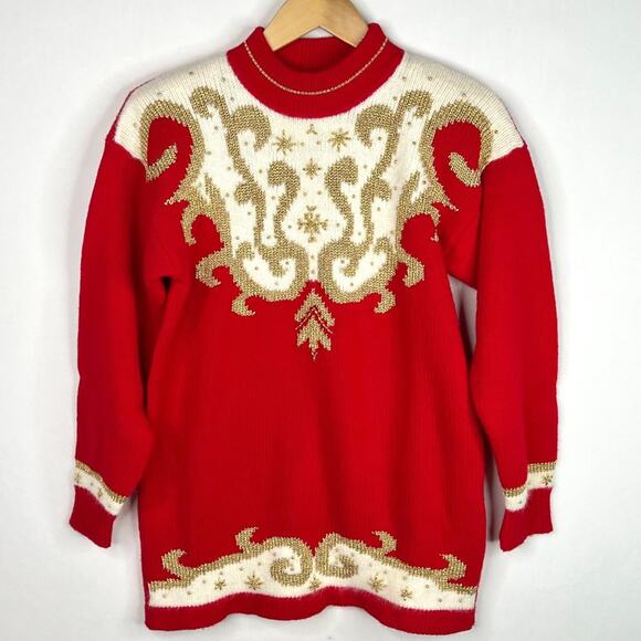 Vintage Dana Scott Wool Blend Sweater XS/S - Picture 2 of 13